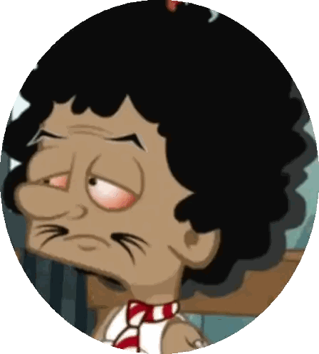 Close Up of Cartoon Character's Face