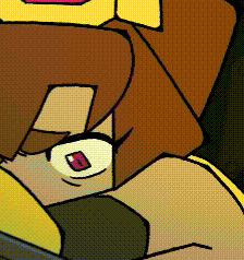 Close Up of Cartoon Character's Face