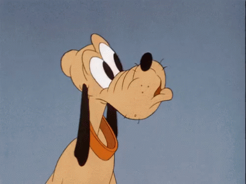 Close Up of Cartoon Character's Face with Blue Sky