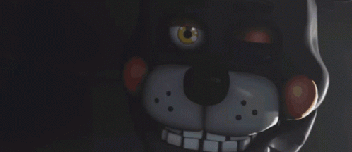 Close Up Of Cartoon Character With Red Face GIF