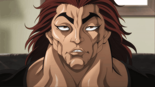Close Up of Cartoon Character With Serious Look