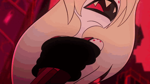Close Up of Cartoon Mouth and Teeth