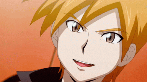 Close Up of Cartoon With Orange Hair