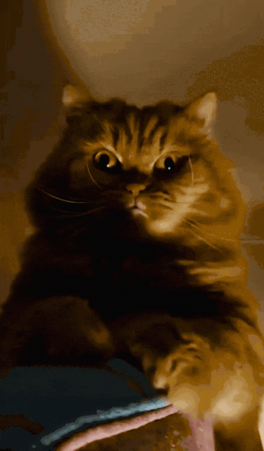 Close Up of Cat Face