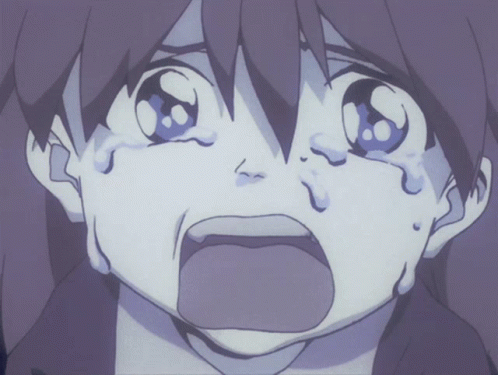 Close Up of Child's Face With Tears