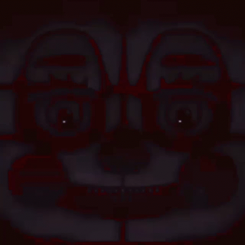 Close Up Of Clown's Red Eyes GIF