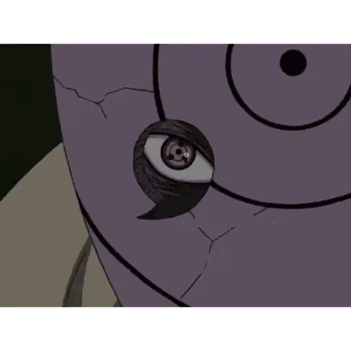 Close Up of Eyes with Circle