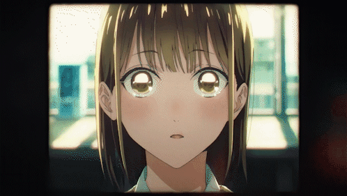 Close Up Of Girl's Face With Tear