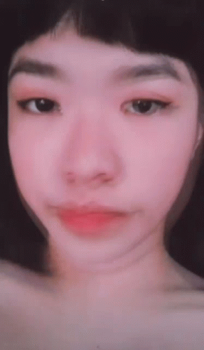 Close Up of Girl With Pink Lip