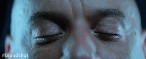 Close-Up of Man's Eyes #bloodshot