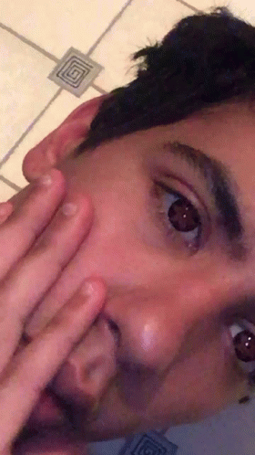 Close Up of Man's Face