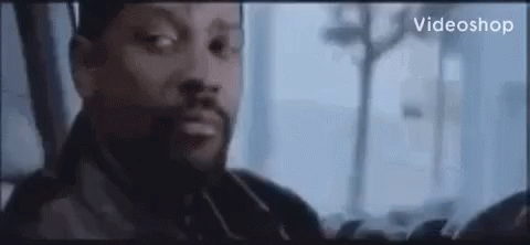 Close Up of Man's Face in Movie Scene