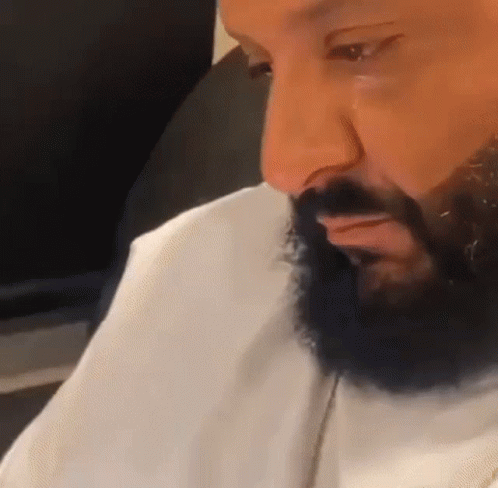 Close Up of Man's Face With Beard and White Shirt