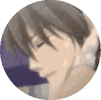 Close Up of Man's Face with Eyes Closed