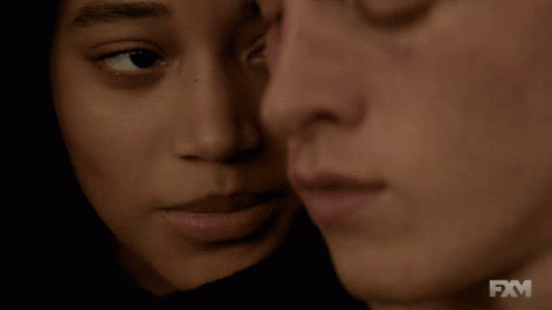Close Up Of Man's Face With FXM GIF