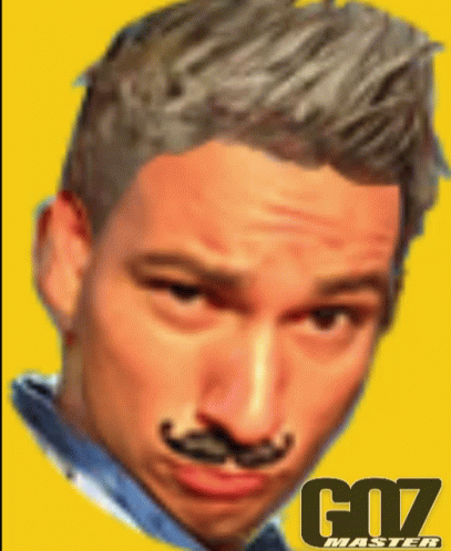 Close Up of Man's Face with G07 Master Logo