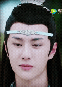 Close Up of Man's Face with Headband