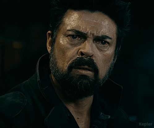 Close Up of Man's Face with Kepler