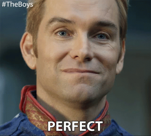 Close Up of Man's Face with Perfect