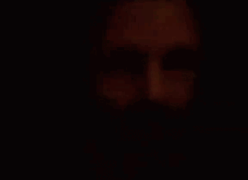 Close Up of Man's Face with Qua