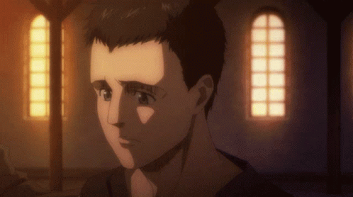 Close Up of Man's Face With Window Behind