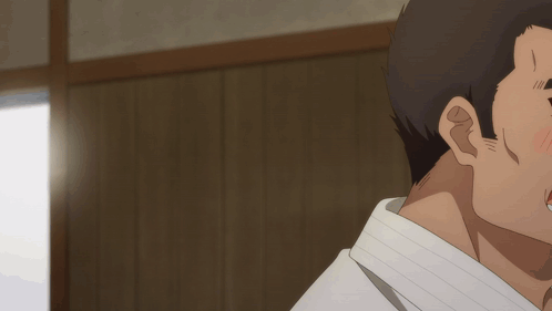 Close Up of Man's Neck and Ear