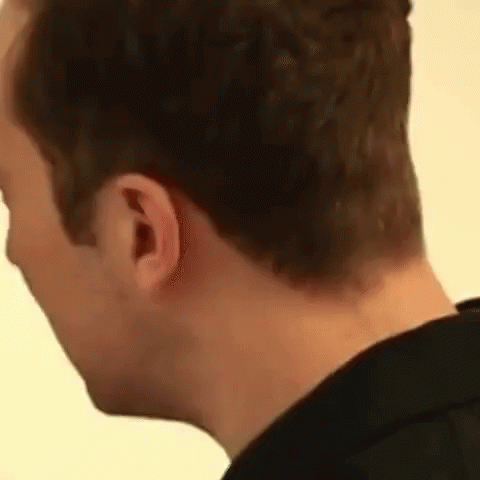 Close Up of Man's Neck and Ear