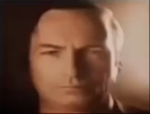 Close Up of Man's Serious Face