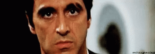Close Up of Man's Serious Face