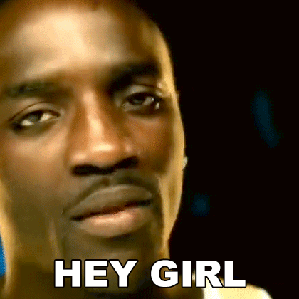 Close Up of Man Saying Hey Girl