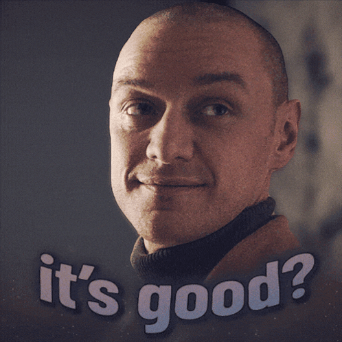 Close Up of Man Saying It's Good