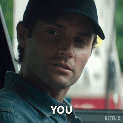 Close Up of Man Saying You