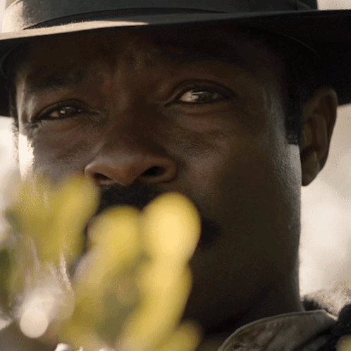 Close Up of Man Wearing Cowboy Hat