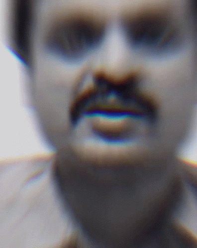 Close Up of Man With Beard and Mustache