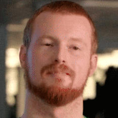 Close Up of Man With Beard and Red Hair