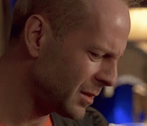 Close Up Of Man With Beard And Serious Look GIF