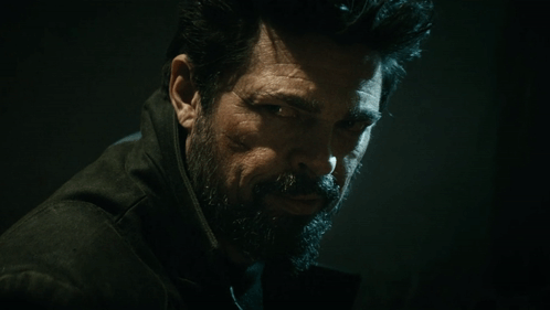 Close Up of Man with Beard and Wrinkles