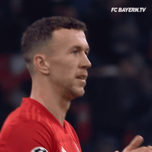 Close Up of Man With FC Bayern.tv