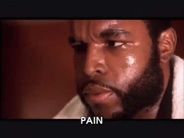 Close Up Of Man With Pain GIF