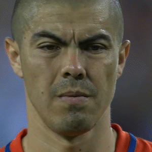 Close Up of Man with Shaved Head and Beard