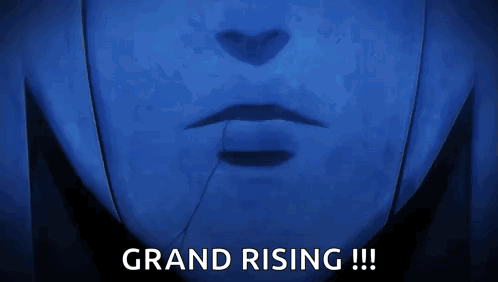 Close Up of Mouth Saying Grand Rising