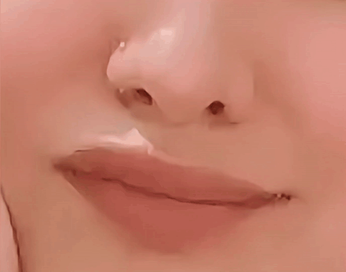 Close Up of Mouth With Teeth