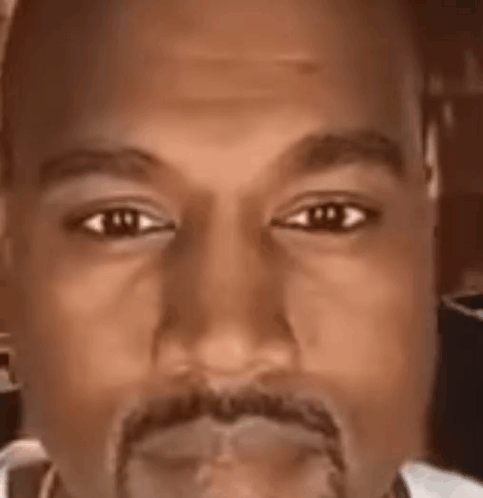 Close Up of Mustached Man