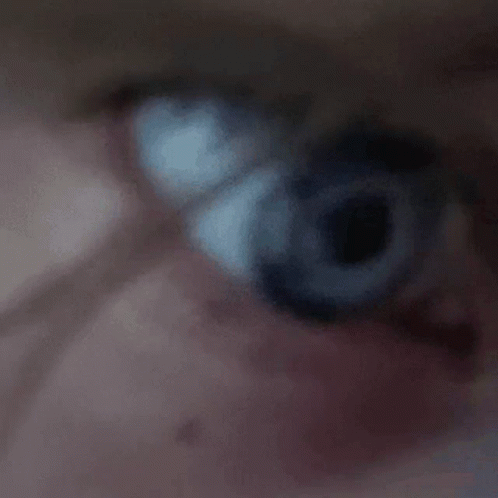 Close Up of Person's Blue Eye