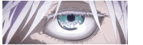 Close Up of Person's Eye with Blue Pupil