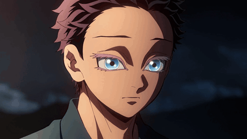 Close Up of Person's Face with Blue Eye