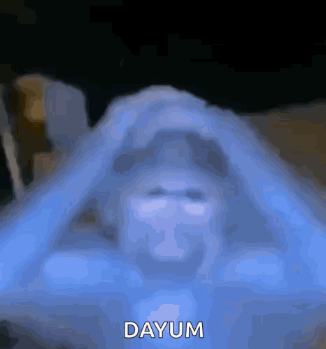 Close Up Of Person Saying Dayum GIF