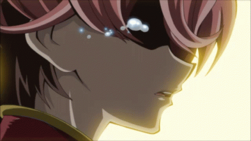 Close Up Of Person With Pink Hair GIF