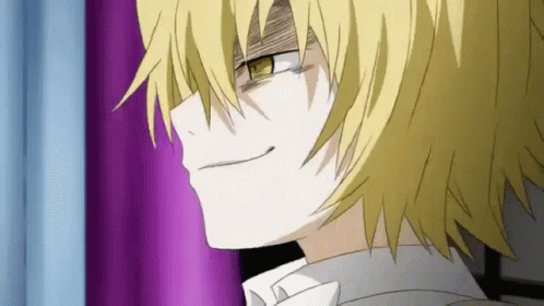 Close Up Of Person With Yellow Hair GIF