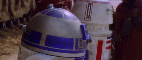 Close Up of R2D2 Head
